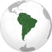 indicatif Amerique du Sud