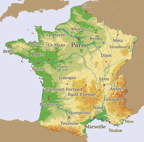Carte France