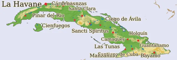 Carte Cuba